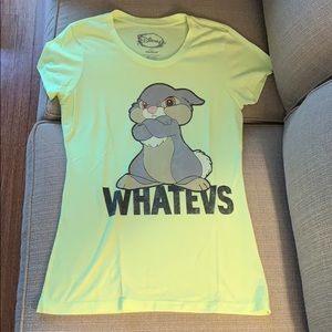 Yellow Disney thumper shirt